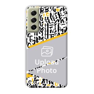 Letters Customized Printed Back Cover for Samsung Galaxy S21 FE