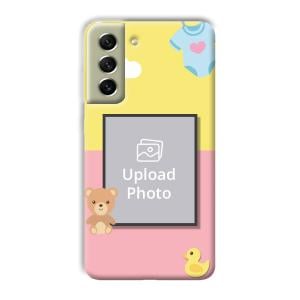 Teddy Bear Baby Design Customized Printed Back Cover for Samsung Galaxy S21 FE