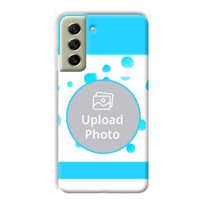 Bluish Customized Printed Back Cover for Samsung Galaxy S21 FE