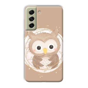 Owlet Phone Customized Printed Back Cover for Samsung Galaxy S21 FE