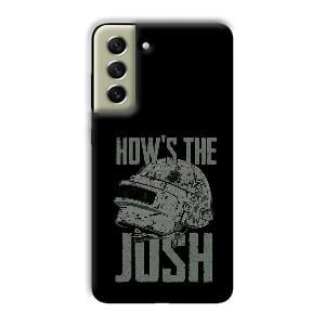 How's The Josh Phone Customized Printed Back Cover for Samsung Galaxy S21 FE