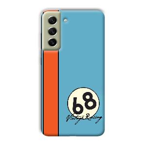 Vintage Racing Phone Customized Printed Back Cover for Samsung Galaxy S21 FE