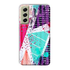 Paint  Phone Customized Printed Back Cover for Samsung Galaxy S21 FE