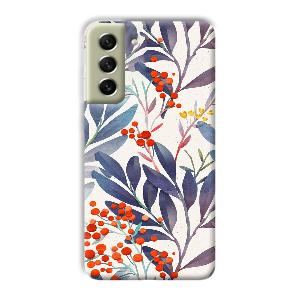 Cherries Phone Customized Printed Back Cover for Samsung Galaxy S21 FE