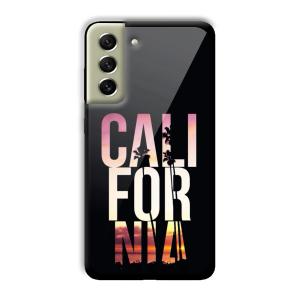 California Customized Printed Glass Back Cover for Samsung Galaxy S21 FE