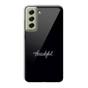 Beautiful Customized Printed Glass Back Cover for Samsung Galaxy S21 FE