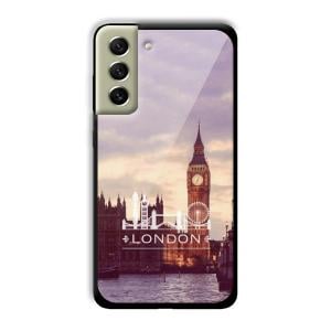 London Customized Printed Glass Back Cover for Samsung Galaxy S21 FE
