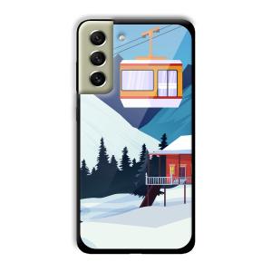 Holiday Home Customized Printed Glass Back Cover for Samsung Galaxy S21 FE
