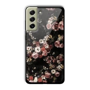 Flowers Customized Printed Glass Back Cover for Samsung Galaxy S21 FE
