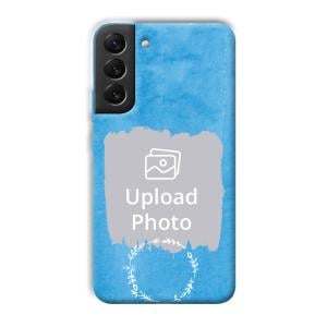 Blue Design Customized Printed Back Cover for Samsung Galaxy S22 Plus