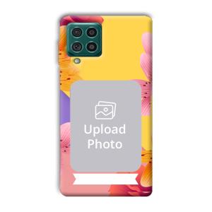 Colorful Flowers Customized Printed Back Cover for Samsung Galaxy F62