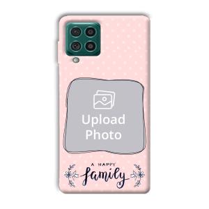 Happy Family Customized Printed Back Cover for Samsung Galaxy F62