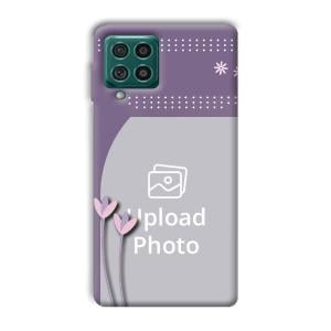 Lilac Pattern Customized Printed Back Cover for Samsung Galaxy F62