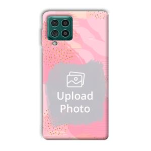 Sparkly Pink Customized Printed Back Cover for Samsung Galaxy F62