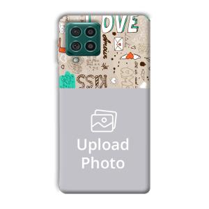 Love Customized Printed Back Cover for Samsung Galaxy F62