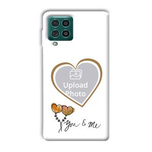 You & Me Customized Printed Back Cover for Samsung Galaxy F62