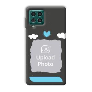 Love & Clouds Customized Printed Back Cover for Samsung Galaxy F62