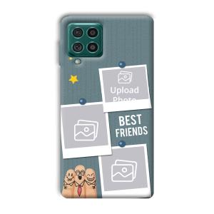 Best Friends Customized Printed Back Cover for Samsung Galaxy F62