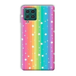 Starry Pattern Phone Customized Printed Back Cover for Samsung Galaxy F62