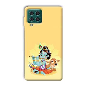 Baby Krishna Phone Customized Printed Back Cover for Samsung Galaxy F62