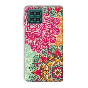 Floral Design Phone Customized Printed Back Cover for Samsung Galaxy F62