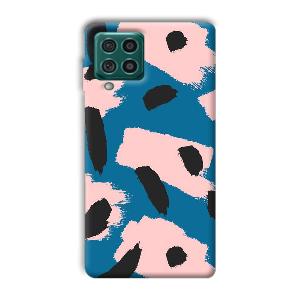 Black Dots Pattern Phone Customized Printed Back Cover for Samsung Galaxy F62