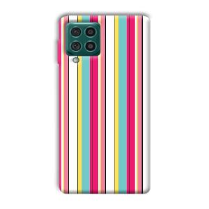 Lines Pattern Phone Customized Printed Back Cover for Samsung Galaxy F62