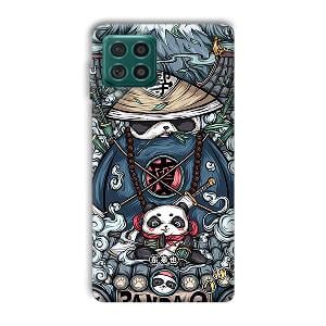 Panda Q Phone Customized Printed Back Cover for Samsung Galaxy F62