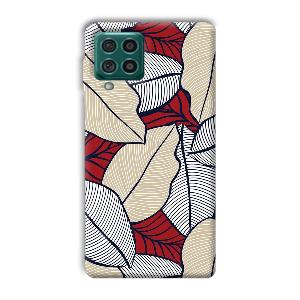 Leafy Pattern Phone Customized Printed Back Cover for Samsung Galaxy F62