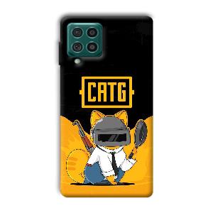 CATG Phone Customized Printed Back Cover for Samsung Galaxy F62
