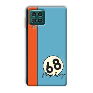 Vintage Racing Phone Customized Printed Back Cover for Samsung Galaxy F62