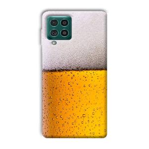 Beer Design Phone Customized Printed Back Cover for Samsung Galaxy F62