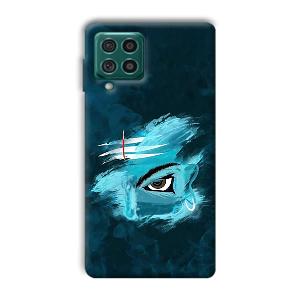 Shiva's Eye Phone Customized Printed Back Cover for Samsung Galaxy F62