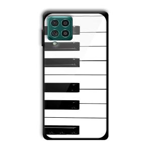 Piano Customized Printed Glass Back Cover for Samsung Galaxy F62