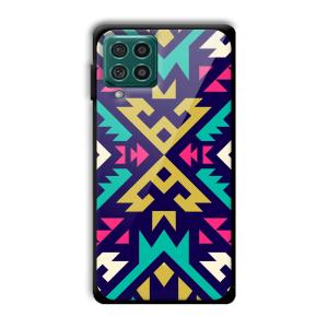Arrows Abstract Customized Printed Glass Back Cover for Samsung Galaxy F62