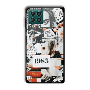 1985 Customized Printed Glass Back Cover for Samsung Galaxy F62
