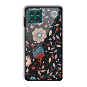 Abstract Art Customized Printed Glass Back Cover for Samsung Galaxy F62