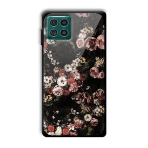 Flowers Customized Printed Glass Back Cover for Samsung Galaxy F62