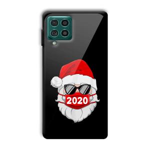 2020 Santa Customized Printed Glass Back Cover for Samsung Galaxy F62