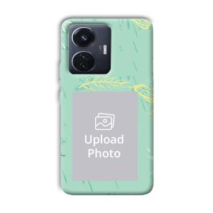 Aquatic Life Customized Printed Back Cover for Vivo T1