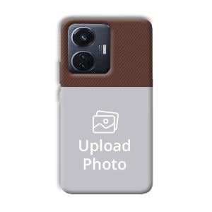 Brown Customized Printed Back Cover for Vivo T1