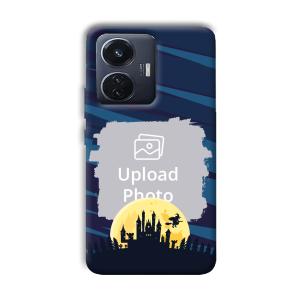Hogwarts Customized Printed Back Cover for Vivo T1