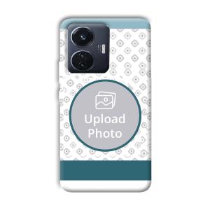 Circle Customized Printed Back Cover for Vivo T1