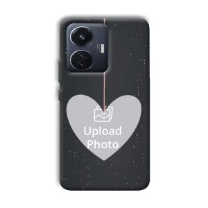 Hearts Customized Printed Back Cover for Vivo T1