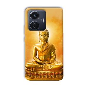 Golden Buddha Phone Customized Printed Back Cover for Vivo T1