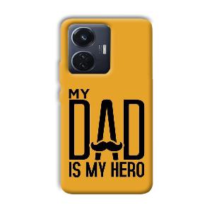 My Dad  Phone Customized Printed Back Cover for Vivo T1