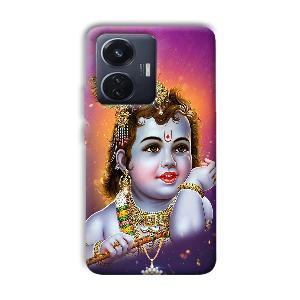 Krshna Phone Customized Printed Back Cover for Vivo T1