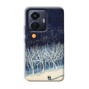 Windy Nights Phone Customized Printed Back Cover for Vivo T1