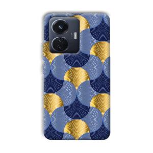 Semi Circle Designs Phone Customized Printed Back Cover for Vivo T1