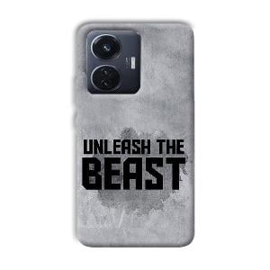 Unleash The Beast Phone Customized Printed Back Cover for Vivo T1